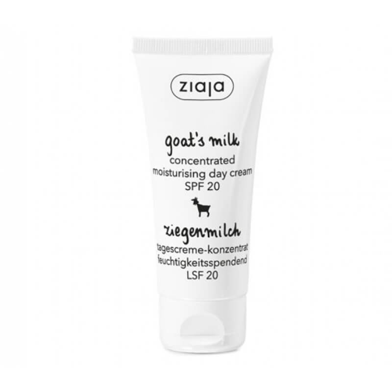 Ziaja Goat's Milk Concentrated Moisturising Day Cream Spf 20 Dry and